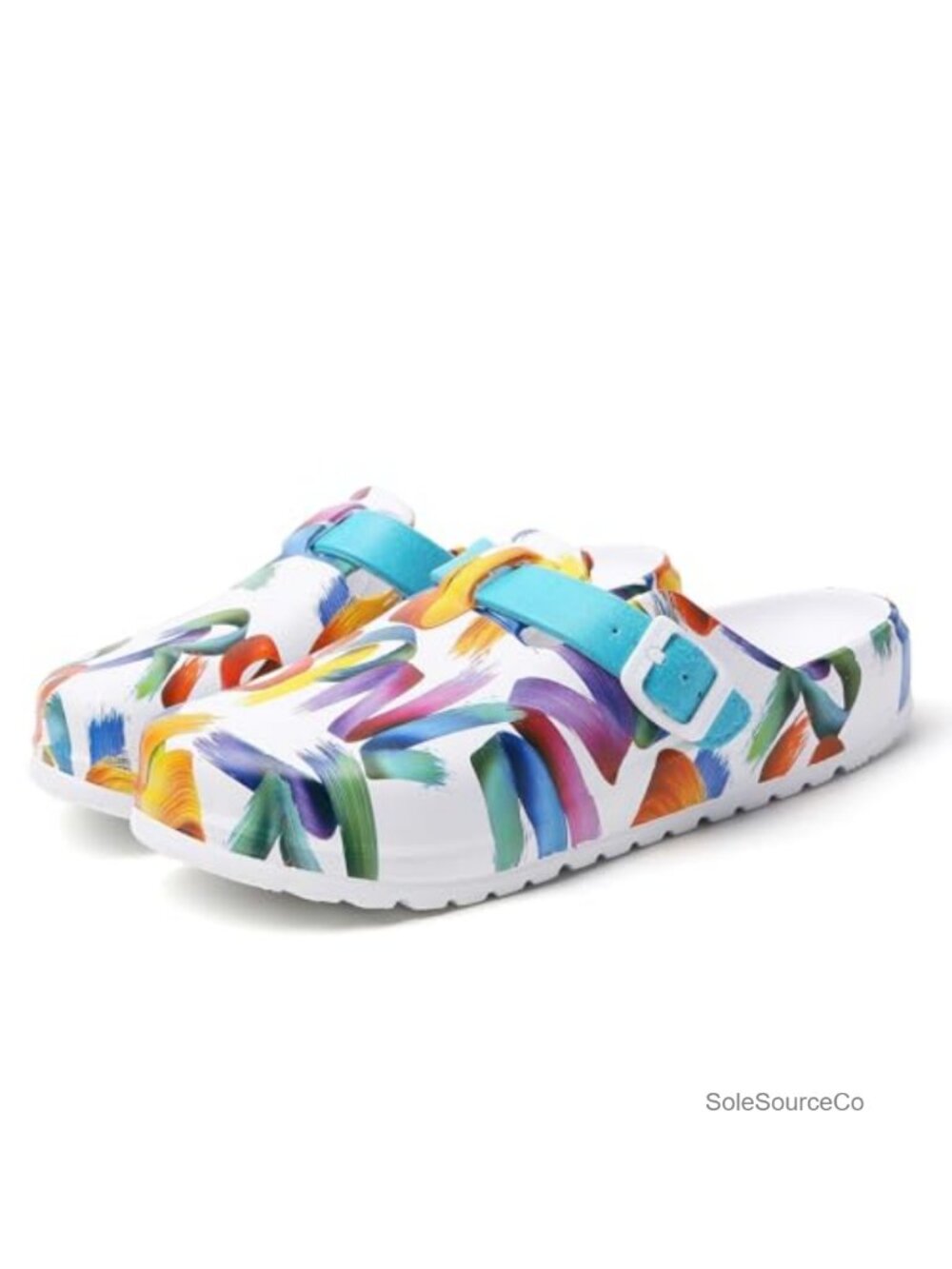 Waterproof Slip Resistant EVA Clogs, Cushioned Comfort Shoes for Nurses, Chefs,